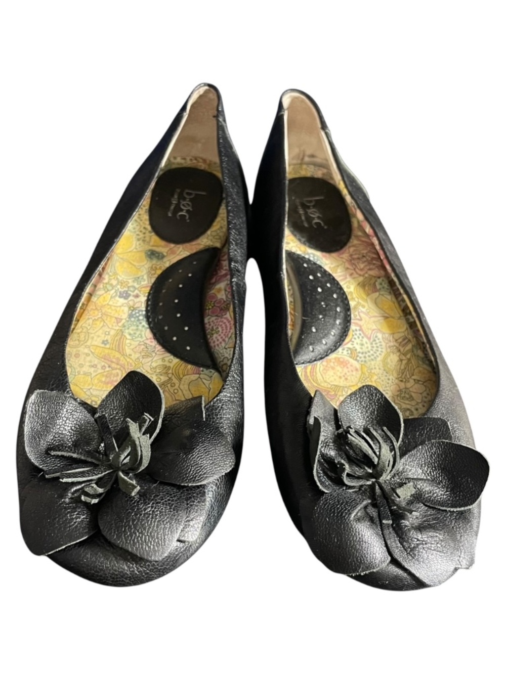 BOC Whimsigoth Flats 9 Floral Accent ballet comfort shoes ballet shoes boho